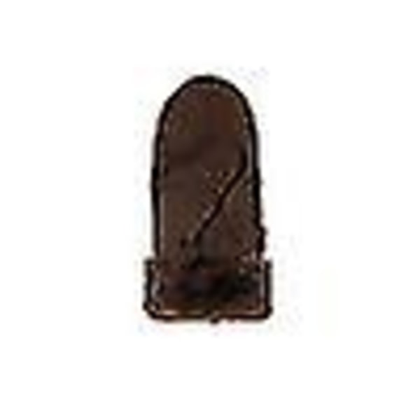 Nordvek 100% ekte damevotter i saueskinn med oppbrettbar mansjett # 308-100 [DB] Chocolate