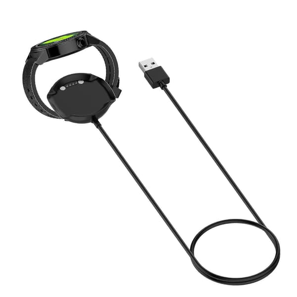 USB hurtigopladningskabel smart watch oplader med datafunktion adapter til Golf Buddy Aim W10 [DB]