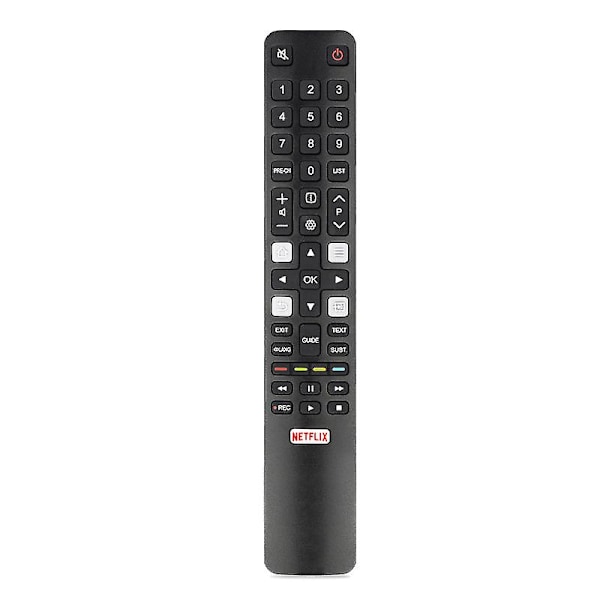 Rc802n Fjernkontroll Smart TV Erstatning For Tcl 4k Uhd Lcd /led Smart Tv U43p6046/u55c7006/u49p6046/u65p6046 [Db]