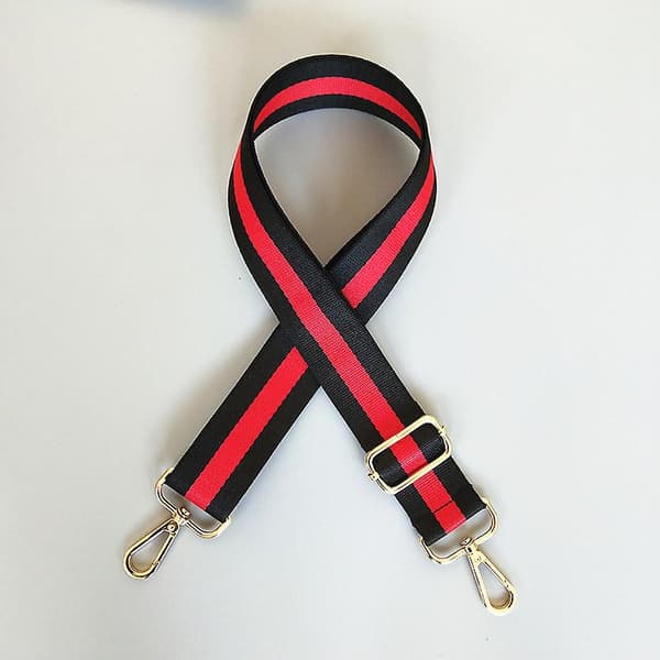 Purse Strap Replacement Crossbody Handbag Shoulder Stripe Replacement Belt DB Black