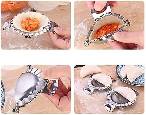 Dumpling Maker Form Press Set: Gör perfekta dumplings, bao buns och gyoza wrappers