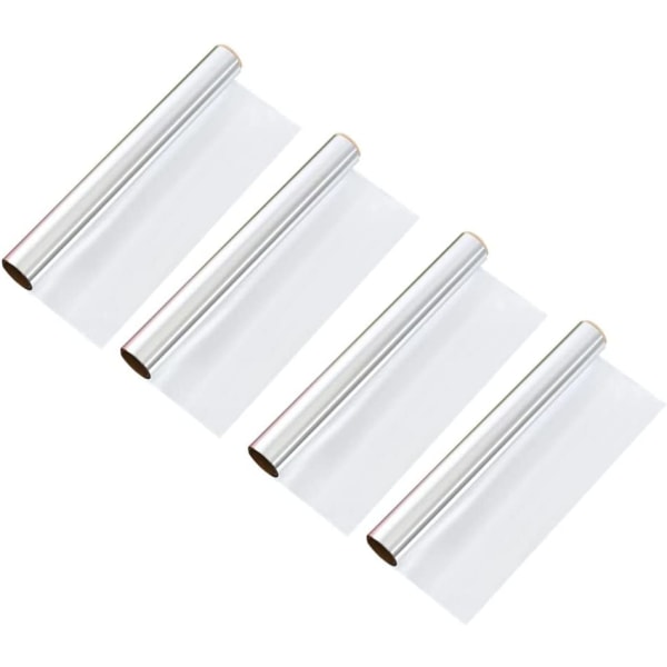 4 kasser aluminiumsfolie bagepapir pergamentpapir mademballage basepapir airfryer indpakningspapir