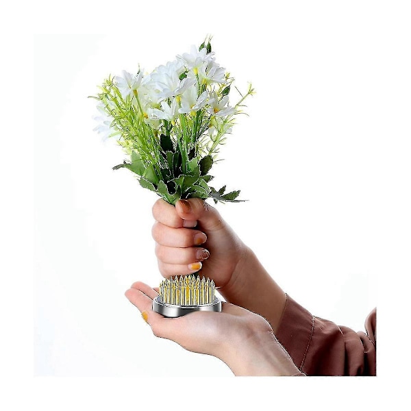 16 st Blomma Grodor Kenzans Runda Blompin Grodor Vas Blomsterarrangemang Arrangemang Pin Groda Fixerad XH db As Shown