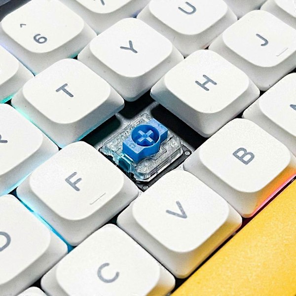 Gateron Mekanisk Tastatur Lav Profil Bryter Rød Blå Brun Sjakt KS-27 Slim db Red
