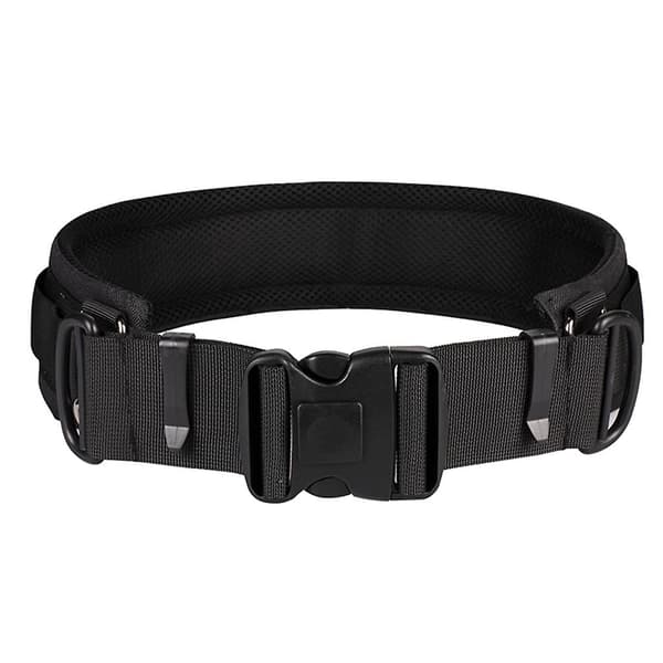 Midjebelte med krok for SLR / DSLR-kameraer Multifunksjonell spenne [DB] Black