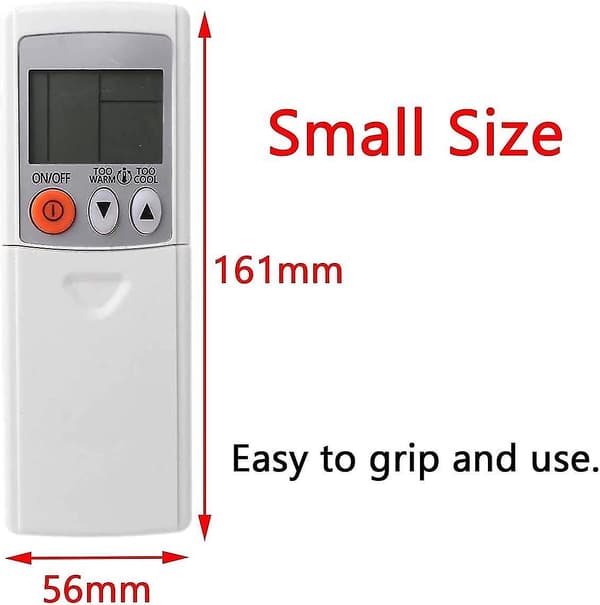 Luftkonditioneringsfjärrkontroll, ersättningsfjärrkontroll, för Mitsubishi KD06ES-fjärrkontroll, LCD-display