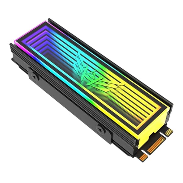 Harddisk-køler, lydløs radiator med skridsikker base, eksternt køleventilator-tilbehør, bærbart varmeafledningsværktøj, til computer, bærbar computer[DB] Black