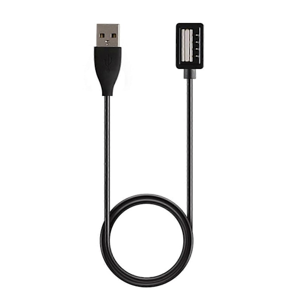 Smart Laddare Magnetisk Snabbladdning 1m Klocka USB Laddningskabel Dockningsstation för Suunto 9/9 Baro/Spartan [db] Black