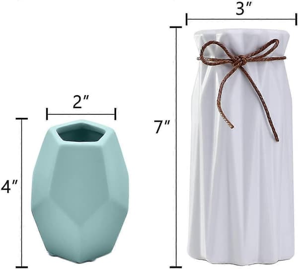 Glasvaser Set om 1, Klar Glas Blomvas Dekorativ Blomvas för Hem Sovrum Kontor Bröllopsceremoni, Skrivbordscenter Vas