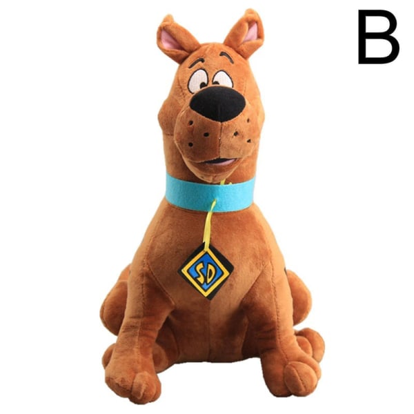Scooby Doo Dog Plysj utstoppet leketøy Myk og søt Daniansk dukke julegave til barn db B