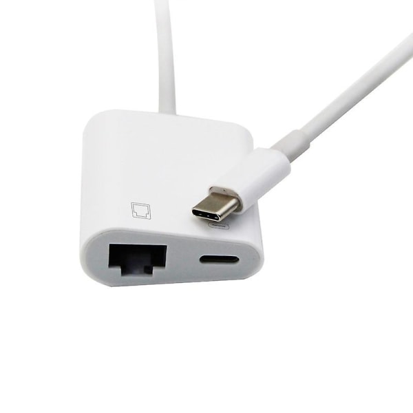 Type C Otg Ethernet Adapter Usb C Til Rj45 Ethernet Lan Kablet Nettverkskonverter 100mbs For Type C Mo