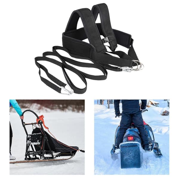 Slepetrekk Stropper Treningsstropper Utøvere Slepetrekk Stropper Sled Trainer Pull [DB] Shoulder Strap