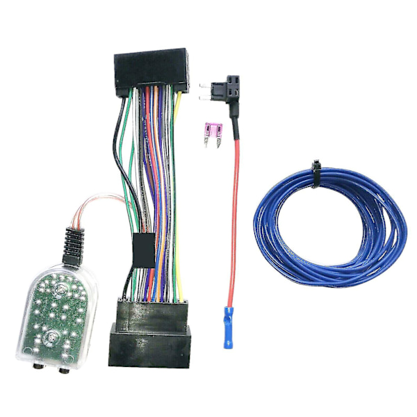Til Ford 2011-2018 fabriksradio tilføj en subwoofer forstærker adapter stik og afspil sele{DB}