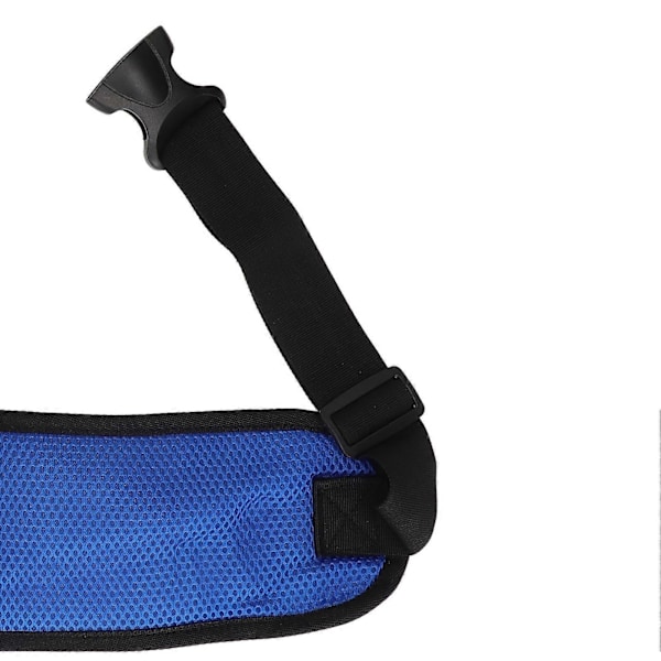 Rullstolsband Bärbara Andningsbara Halkskyddande Skumvadderade Nylon Mesh Motorcykelkörsele [DB]