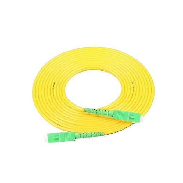 10 Meter Optisk Fiber Patchkabel Simplex Singlemode SC/apc-sc/apc-g652d - JV [DB] As Shown