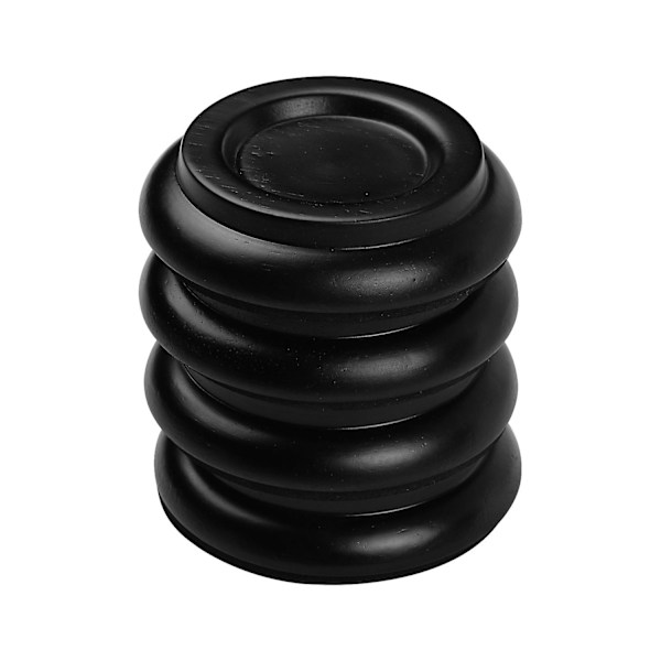 Solide Træ Opretstående Pianokørestolskøber med Anti-slip EVA-pude, 4 stk./sæt [DB] Black