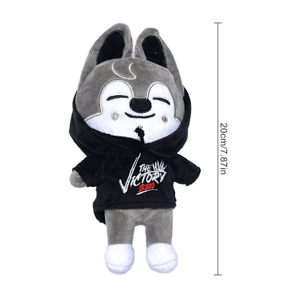 Skzoo Stray Kids Animal Mee Meow Kreativ Mjuk Fylld Cartoon Plysch Leksaker Present Leksaker Flerfärgad 20cm Lämplig För Barn Fans [DB] rabbit