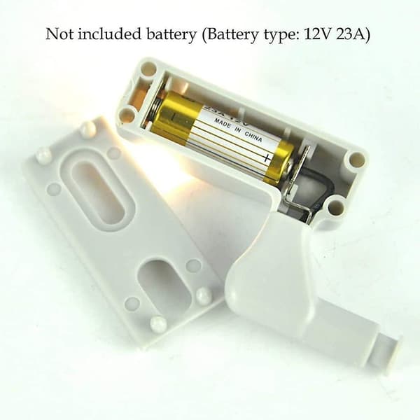 12-pakning LED-sensorlys - Batteridrevne lys til hjem og garderobe [DB]
