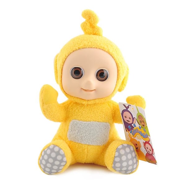 18/30/46cm Ekte Teletubby Barnas Puslespill Plysjleketøy Dukke Kreativt Leker Mor Baby Høy Kvalitet Bursdagsgave Barn DB Yellow about 18cm