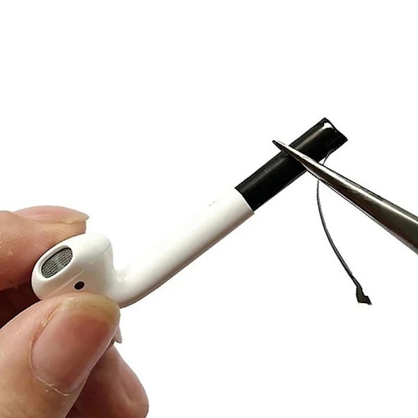 Ersättningsbatteri för Airpods 1 och 2 generationens batteri Accu 25mah DB Black