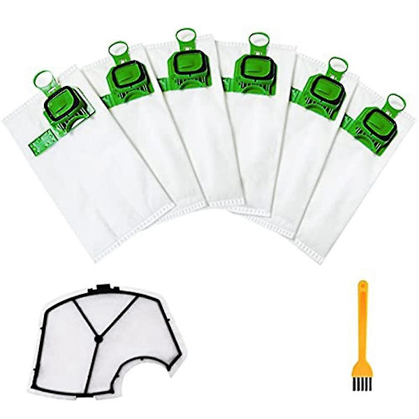 For Kobold Støvsugerpose Kit Til Vorwerk Kobold Vk140 Vk150 [DB] As Shown