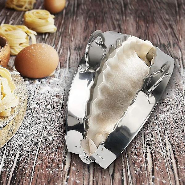 Stor Empanada Maker, 4 Tommer Rustfrit Stål Empanada Presse, Bageværktøjer, Lommepie Db