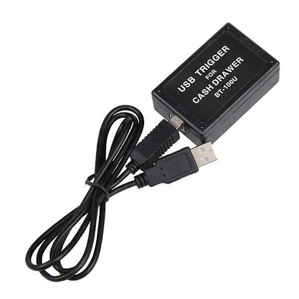 Bt-100u Kassalåda Drivrutin Trigger Med Usb-gränssnitt Kassalåda Trigger [DB] Black