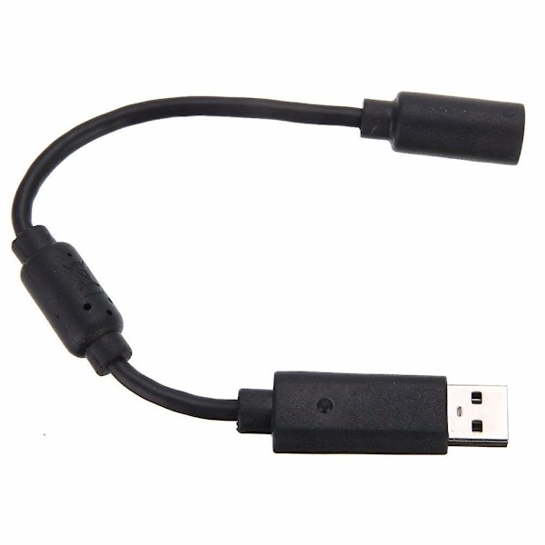 USB Breakaway Forlængerkabel Adapter Kompatibel med Xbox 360 Trådløs Gamepad Controller [DB]