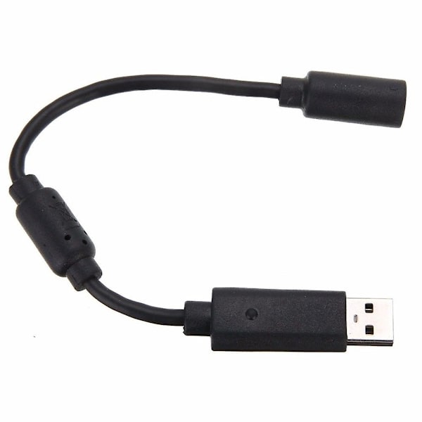 USB Breakaway Forlengelseskabel Adapter Kompatibel med Xbox 360 Trådløs Spillkontroll [DB]