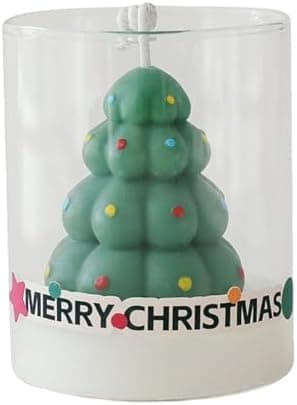 Duftende julelys - Sæsonbestemte juleduftlys til vinterstemning, festlige aromaterapi-dekorationslys til familiesammenkomster[DB] Christmas Tree