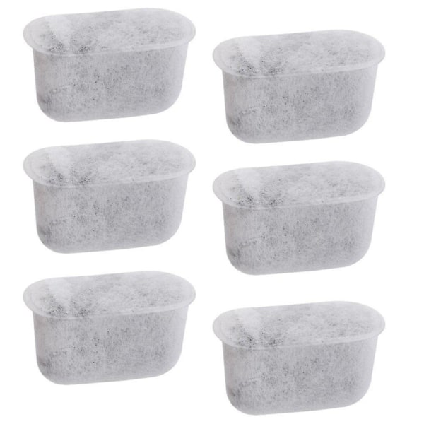 6 st vattenfilter för Cuisinart kaffebryggare Dcc-1100 Dgb500-900bc