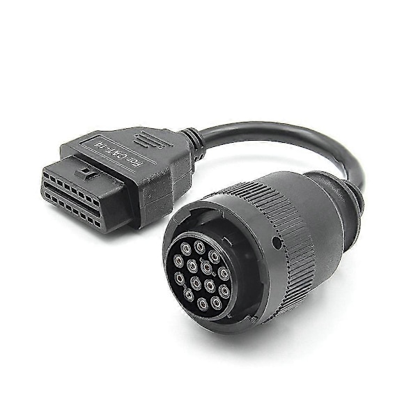 OBD2 Lastbilskabel För Cat ET3 Kabel Diagnostikkabel 14pin Till OBD2 16pin Adapter Lastbilstillbehör [DB]