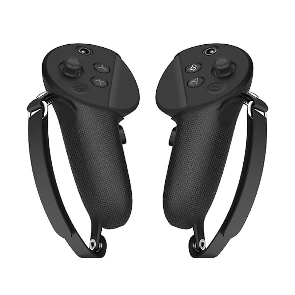 Silikonskydd Skal Handtag Greppfodral med Justerbar Rem För Quest Pro [DB] Black