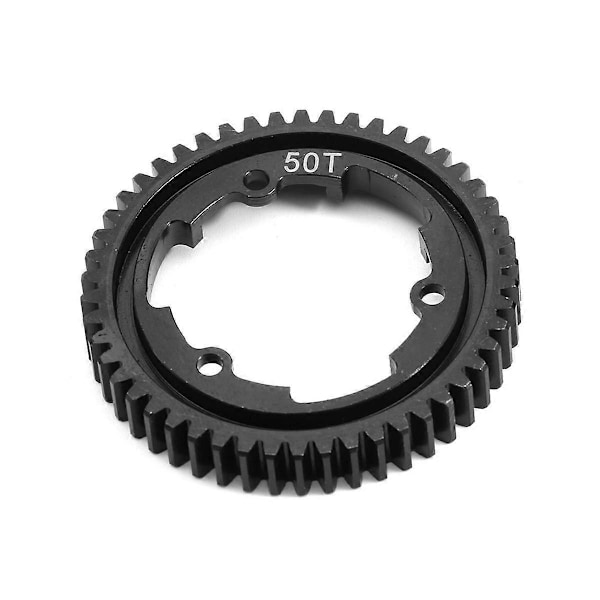 RC Bil Mod Härdat Sporrkugghjul Kit för 1/5 1/7 XO-1 1/10 1/10 E- 2.0V XL 50T+18T [DB] Black