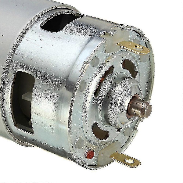 775 DC 12V-36V 3500-9000rpm Motor Kullager Högt Vridmoment Hög Effekt Lågt Ljud DC Motor Tillbehör [Db]