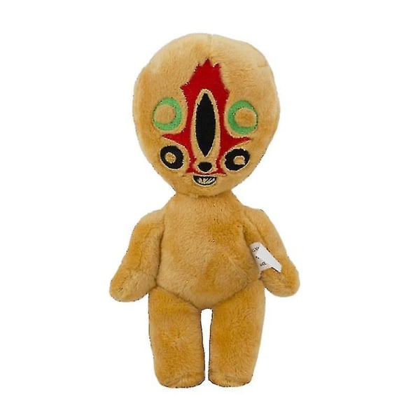DB Scp-hahmo pehmolelut Scp-173 Maapähkinämies Scp-096 Ujo kaveri Scp-999 Ja Sireenipää Täytetty lelu Kauhu Anime Peli Lelut Lahja Lapsille 25cm Brown