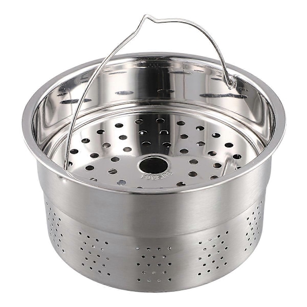 För Thermomix TM6 TM5 Ångkokare i Rostfritt Stål Ångkokartillbehör [DB] Silver