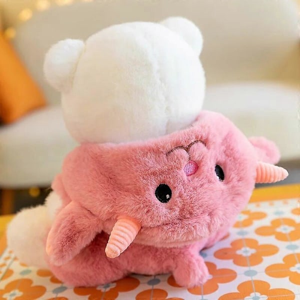 25-40cm Kawaii Bjørn i Tøj Plyslegetøj Fyldt Dyr Lina Bjørn Blød Dukke Tegneserie Pige Fødselsdagsgaver til Børn Værelsesindretning [DB] Blue 25-30cm