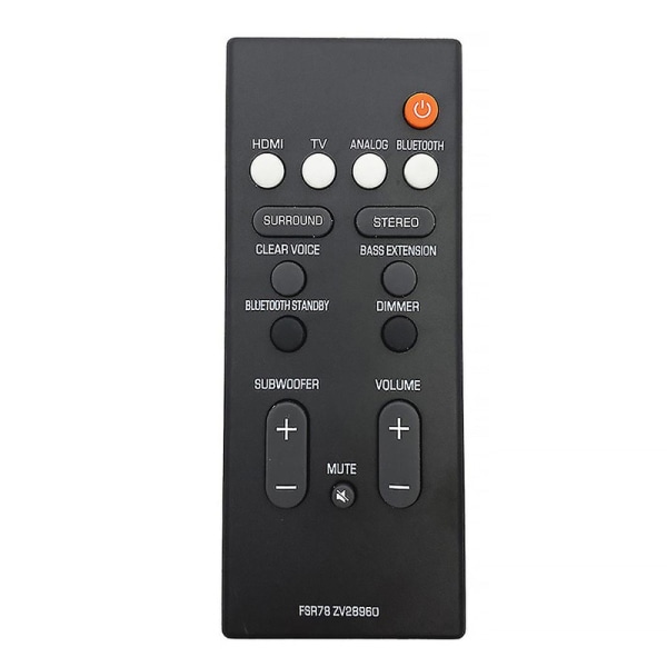 Yas-106 Yas-207 for Yamaha Front Surround Systems Speaker Player Controller [DB]