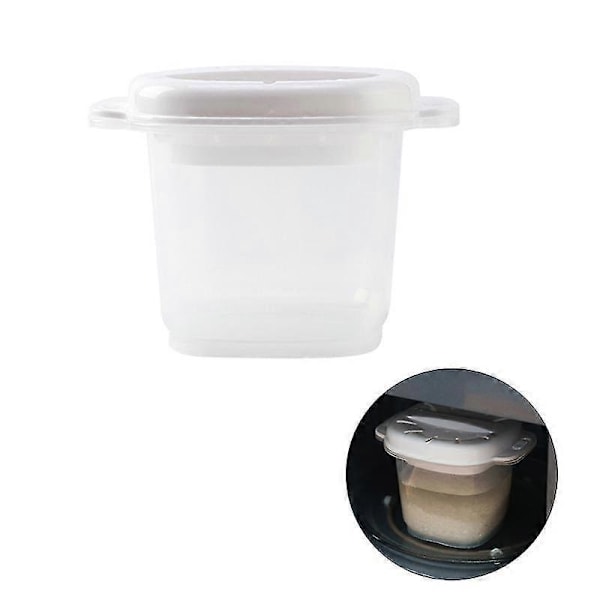 Mikrobølgeovn Riskoker Multifunksjonell Steamer Suppekoking Bento Matboks [db]