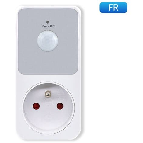 120° innfelt bevegelsessensor veggbryter for LED- og halogenpærer