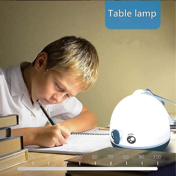 Nattlampa för barn designad med LED Star-projektor fjärrkontroll och timer [DB] Blue