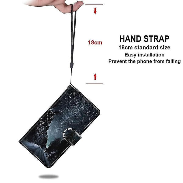 Kompatibelt med Huawei Y9a Night mobilcover[DB]