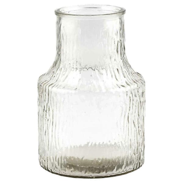 Dekorativ glasvas för blomsterarrangemang Transparent