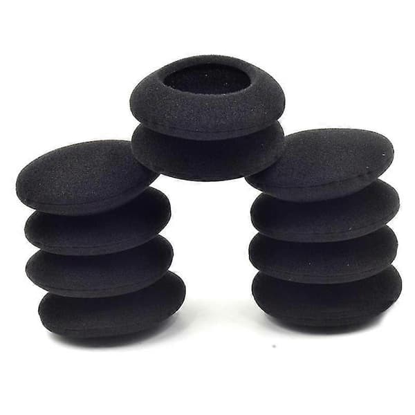 5 Par Skum Øreputer for Logitech H330 H340 USB PC Hodetelefoner [DB]