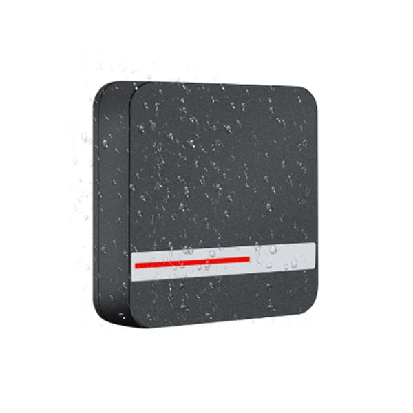 Långdistans RFID-läsare 125khz 13.56mhz Smart Proximity Card Reader Access Control System Ip68 Vatten [DB] Black