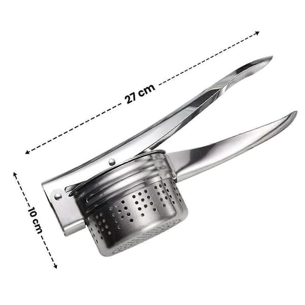 Potatispress Purépressare Juicer Grönsaksfruktpress Multifunktionell Kraftig [DB] As Shown