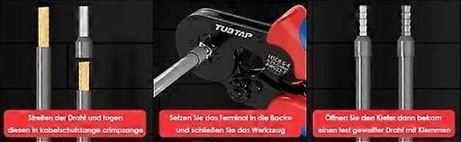 Krympetang til kabelender 1250tulejki [DB] multicolor