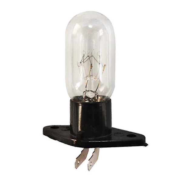 2a 240v 25w Mikrobølgeovn Pære Køleskab Belysningspære Base Design Med Holder [DB]