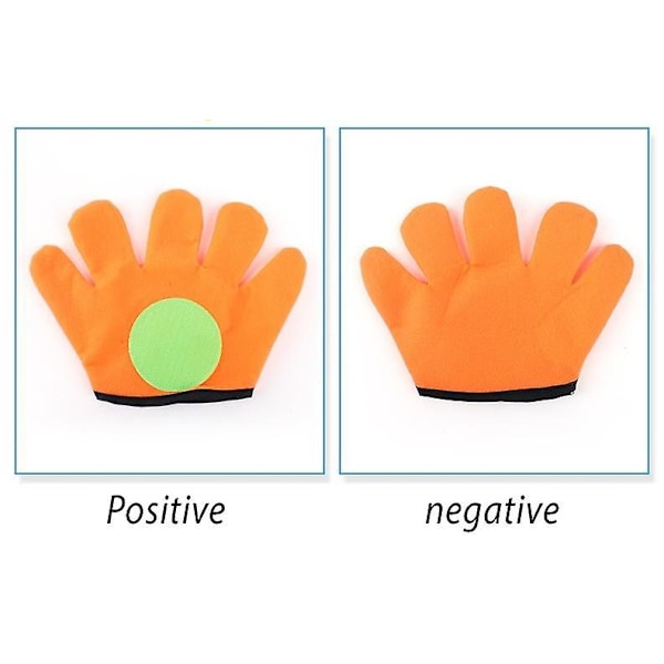Kasta och Fånga Bollset, Velcro Boll och Fånga Spel med 6 Material Velcro Bollar [Db] big